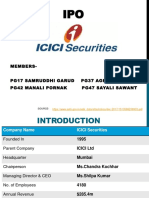 IPO-ICICI Securities LTD