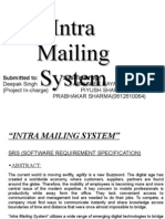 Intra Mailing System