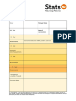 Goal setting template