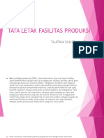 Tata Letak Fasilitas Produksi