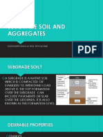 Subgrade Soil and Aggregates