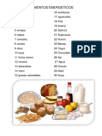 Alimentos Energeticos