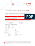 4.3 NC TOPCOAT CLEAR (MATT) - Standard - 2012