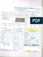 Electricicity Bill RCG AB