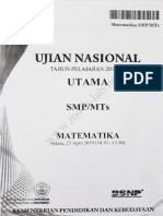 Un SMP 2019 MTK P1 PDF