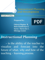 Chapter 6 - Instriuctional Planning and Development