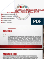 Modernisasi Jakarta Dan Munculnya Polusi Di Jakarta Tahun 1966-1977