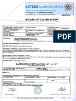 Calibrating taper thread ring gauges