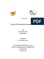 Tinjauan Pustaka - Manfaat MPASI Dini Dalam Pencegahan Stunting - Eldha Savitri