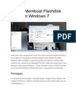 2 Cara Membuat Flashdisk Bootable Windows 7