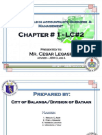 CHAPTER 1 LC 2 - Bataan