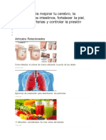 Batidos para Mejorar Tu Cerebro