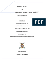 College Management System MVC Report