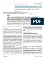 Antifungal Potential of Marine Sponge Extract Against Plant and Fish Pathogenic Fungi 2332 2632 1 112 PDF