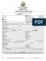 Business Permit Application Form PDF