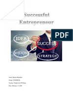Successful Entrepreneur Assignment