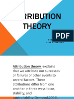 Atrribution Theory 1