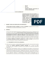 Demanda de Ejecucion de Acta de Conciliacion MARILENE EUGENIA NARVAEZ ORDOÑEZ