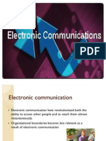 Electronic Communication