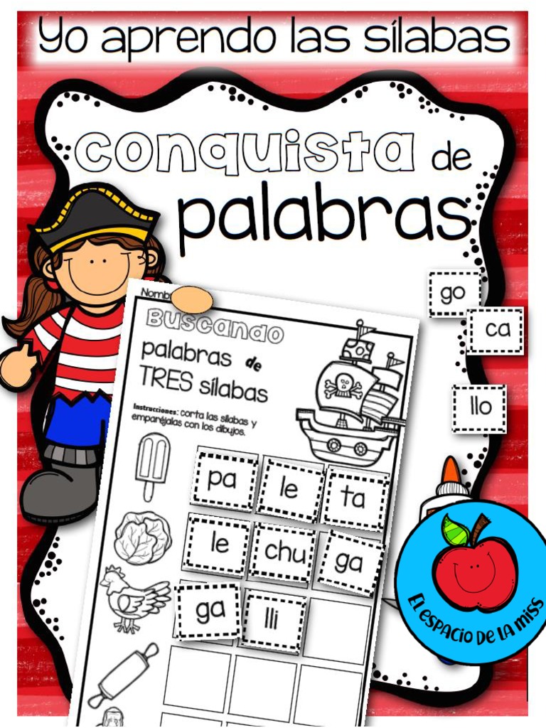 Palabras de tres sílabas en imágenes | PDF