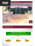 Airbus Braking Recommendations