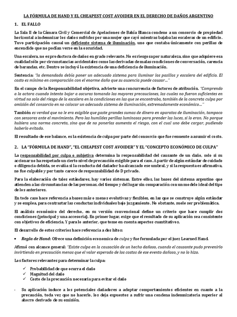 Separata 4 La Fórmula de Hand y El Cheapest Cost Avoider PDF