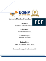 Informe Derecho Administrativo