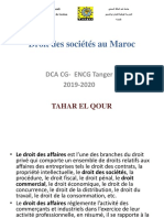 Droit des sociétés au Maroc