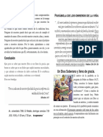 Parábola de los obreros de la viña: La gracia soberana de Dios