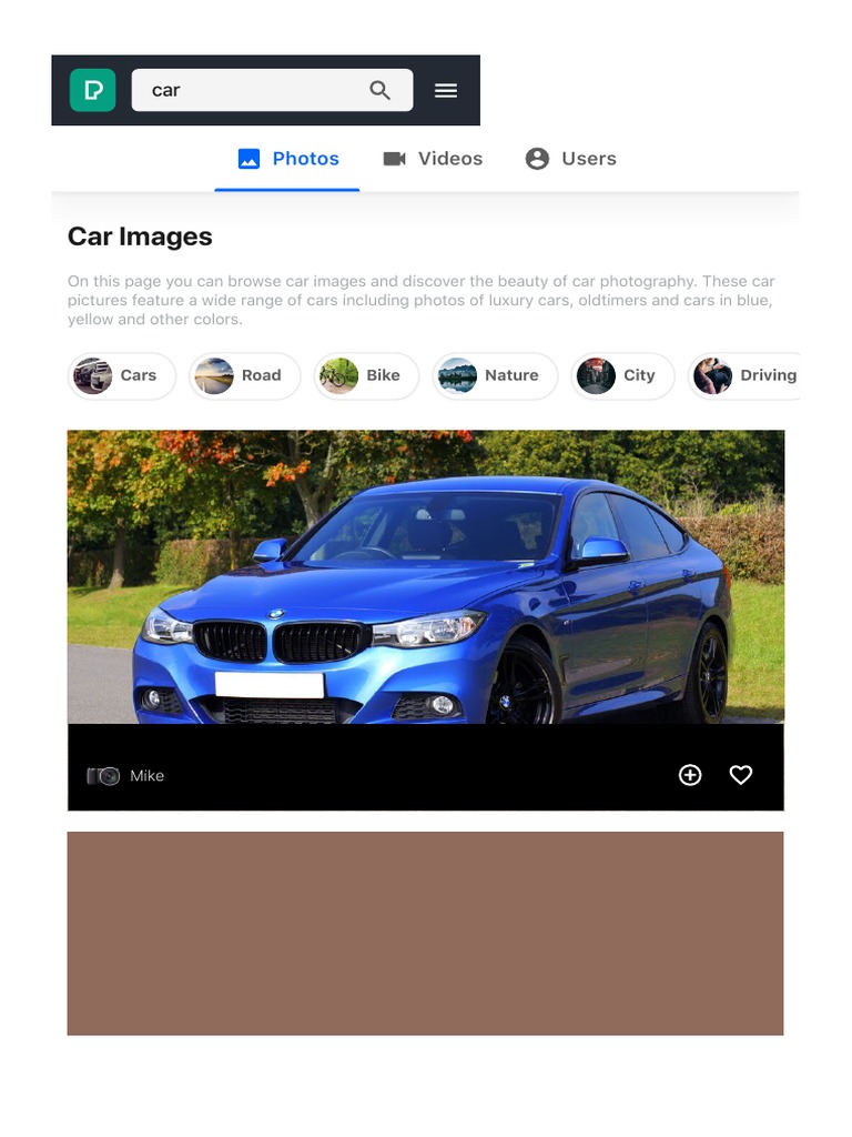 Car Images Pexels Free Stock Photos PDF | PDF