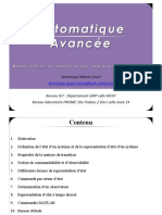 Automatique Avancee 2017 2018 ETU PDF