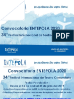 Convocatoria ENTEPOLA2020