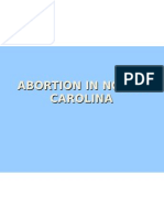 Abortion in North Carolina