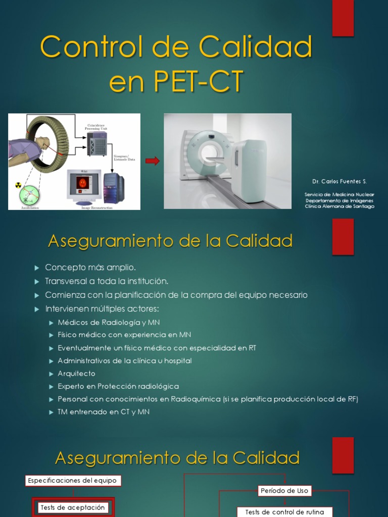 Control de Calidad PET-CT | PDF