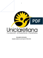 Uniclaretiana-Reglamento-Estudiantil 2017