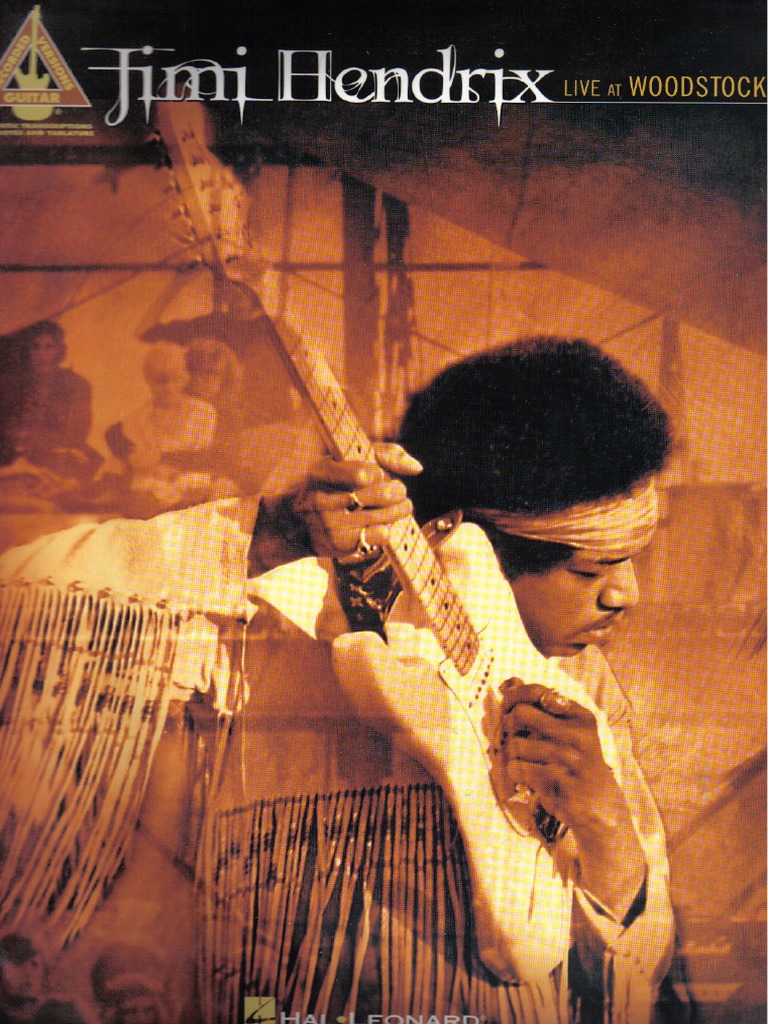 Jimi Hendrix - Live at Woodstock - Guitar Tablature PDF | PDF