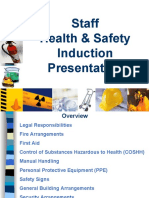 Health &amp Safety Staff Induction Presentation