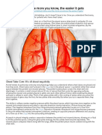 Chest Tube Care Basics: Drainage, Positioning and Monitoring