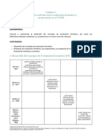 Unidad 1 Conceptos Centrales de La Evaluacion Formativa y Su Presencia en El Cneb OCR