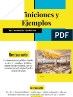 PRESENTACION DE DEFINICIONES Y EJEMPLOS DE RESTAURANTES TEMÁTICOS.pptx