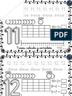 Coleccion de Fichas para Trabajar Los Numeros Del 1 Al 30 11 20 PDF