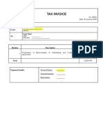 Sample Invoice