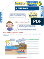 La Energía para Tercer Grado de Primaria