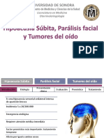 09 Hipoacusia Súbita, Parálisis Facial y Tumores de Oído