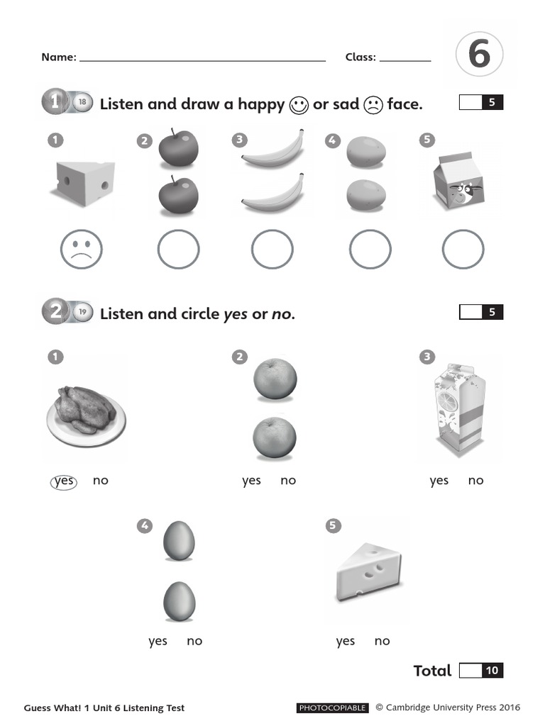 GW l1 Unit 6 Test SM | PDF