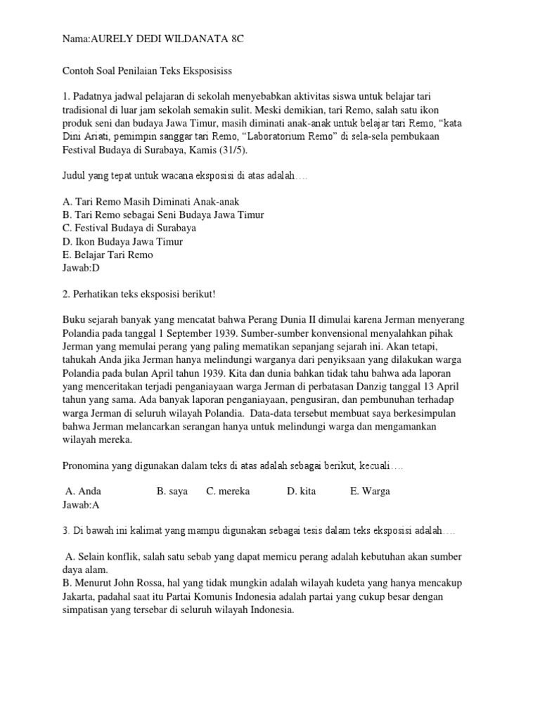 Contoh Kalimat Yang Mampu Digunakan Sebagai Tesis Dalam