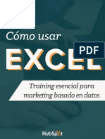 SPANISH Como Usar Excel Para Marketers