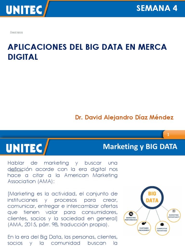Big Data en Marketing Digital | PDF | Big Data | Marketing