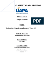 Tarea V Terapia Familiar