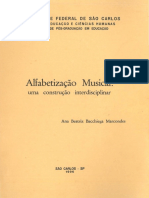 Alfabetização Musical - Uma Construção Interdisciplinar PDF